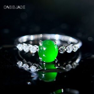 Translucent Boutique 18-Karat Gold Set Emerald Ring